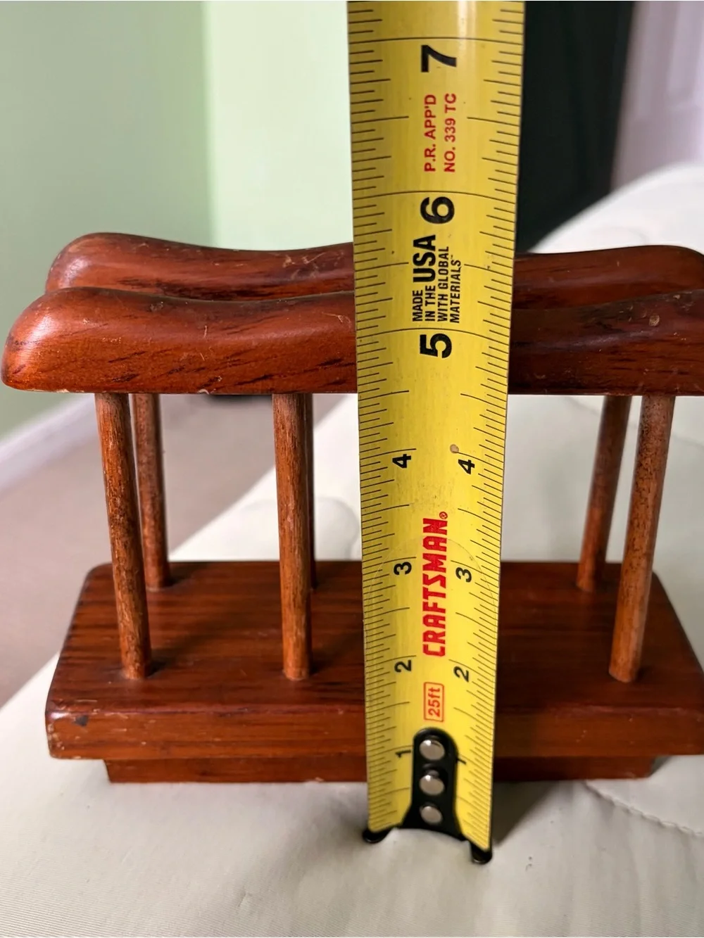 Vintage Wooden Rustic Kitchen Napkin Holder Cottagecore Accent